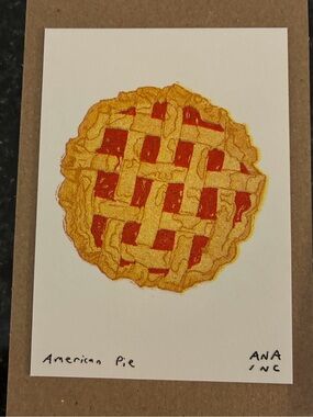 Ana Inciardi Mini Print- AMERICAN PIE - World Cup Vending Machine NYC 2026